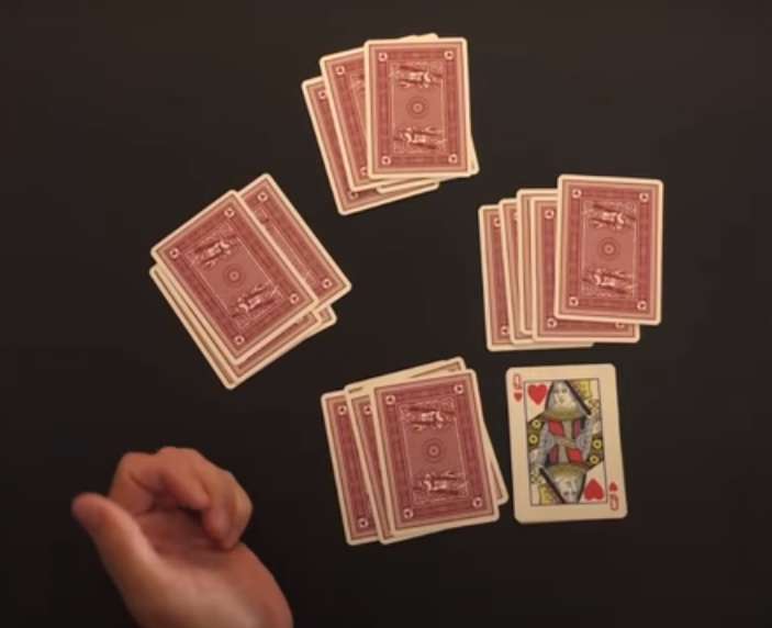 پخش کارت ها در بازی فریب